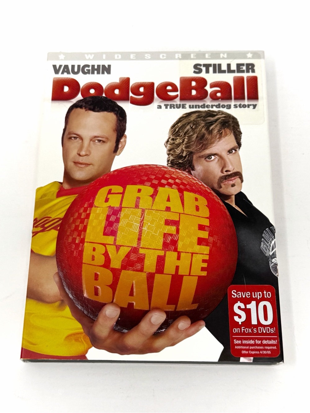 DodgeBall A True Underdog Story DVD Widescreen Vince Vaughn Ben Stiller Comedy